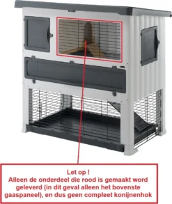 Ferplast Grand Lodge 120 Konijnenhok Onderdeel Draad Raster