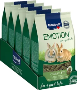 VITAKRAFT – EMOTION – KNAAGVOER – KONIJNEN – VOLWASSENEN – COMPLEET – 5X 800GRAM
