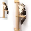 Kattenkrabpaal Wandgemonteerd Rubber Hout 93 Cm Groot
