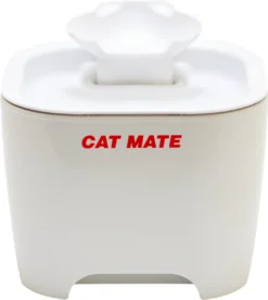 Cat Mate – Drinkfontein – Wit – 19 X 19 X 18 Cm