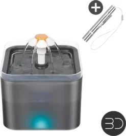 Briljantdeals Waterfontein – Drinkfontein Katten En Honden Fontein – Fontein Voor Huisdieren – Elektrische Waterfontein – Inc Gratis Laserpen