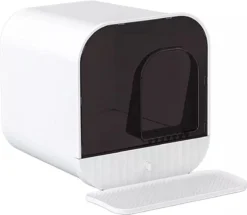 MaxxPet Kattenbak Design – Incl. Lade En Kattenbakmat – 43x42x40cm – Wit