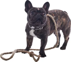 Henneptouw Lanyard Maat M-L – Premium – 100% Natuurlijk – Duurzaam – Ecologische En Veilige Lijnen Voor Uw Hond – Handmade In EU