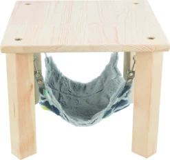 Trixie Schuilplaats Met Hangmat Sunny Assorti / Grijs 28x28x24 Cm