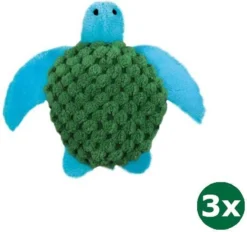 Kong Kat Catnip Turtle 3x 9×1,5×10 Cm
