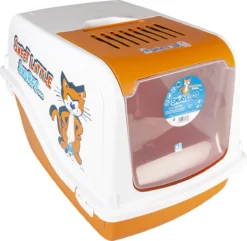 De Smurfen – Azrael Gesloten Kattentoilet – 57x39x38cm – Duvo Plus