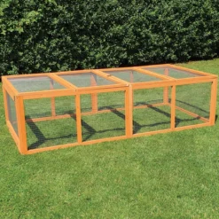 Konijnenren- Hok Voor Konijn – Konijnenhok Voor Buiten – 180x90x48 Cm