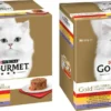 Gourmet – Gold Hartig Torentje – Kattenvoer – Vlees – Per 2 Dozen Van 8 X 85g