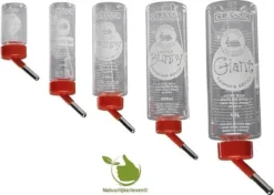 Classic Drinkfles Giant 1,1 Liter Speciaal Voor Konijnen