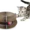 Katten Krab Orgel Met Bal – Het Ultieme Inklapbare Katten Krabspeelgoed Voor Je Kat – Krabpaal En Speelgoed In één – Kattenspeeltjes – Biologisch Speelgoed