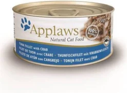 Applaws Cat Blik Adult Tuna / Crab Kattenvoer 70 Gr