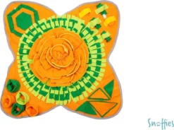 SNUFFIES® Snuffelmat Belle 60x50cm – Snuffelmat – Snuffelmatten – Honden Speelgoed – Honden Speelgoed Intelligentie – Snuffelmat Hond – Snuffelmatten – Hersenwerk – Honden Speeltjes – Puppy – Puppy Speelgoed – Honden Denkspelletjes