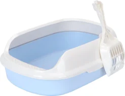 Nobleza ZOS – Kattenbak Met Schepje – 48 X 35 X 18 – M – Blauw