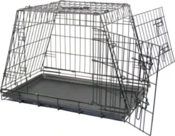 MaxxPet Hondenbench – Bench – Bench Voor Honden – Autobench – Hondenbench Opvouwbaar – 78 X 47 X 55 – Zwart