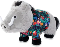 Petshop By Fringe Studio 289878 Tropical Warthog – Speelgoed Voor Dieren – Honden Speelgoed – Honden Knuffel – Honden Speeltje – Honden Speelgoed Knuffel – Hondenspeelgoed Piep – Hondenspeelgoed Bijten