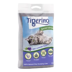 2x12kg Lavendelgeur Tigerino Special Edition Kattenbakvulling