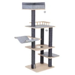 Krabpaal Jardine, Grijs H: 163cm Kat