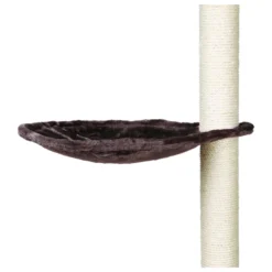Trixie Hangmand Voor Krabpalen Met Metalen Frame – Kattenhangmat – Ø 40 Cm Grijs