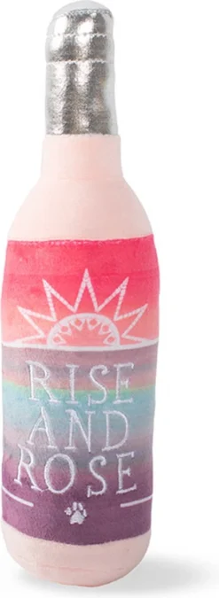 Petshop By Fringe Studio 289864 Rise And Rosé – Speelgoed Voor Dieren – Honden Speelgoed – Honden Knuffel – Honden Speeltje – Honden Speelgoed Knuffel – Hondenspeelgoed Piep – Hondenspeelgoed Bijten