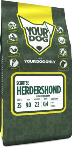 Yourdog Schotse Herdershond Volwassen (3 KG)