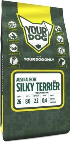 Yourdog Australische Silky TerriËr Volwassen (3 KG)