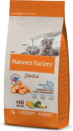 Natures Variety – Selected Norwegian Salmon – Kattenvoer – 7 Kg