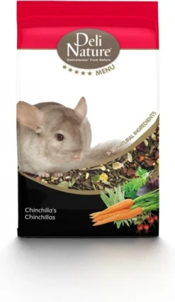 4x Deli Nature 5 Sterren Menu Chinchilla 2,5 Kg