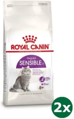 Royal Canin Sensible Kattenvoer 2x 2 Kg