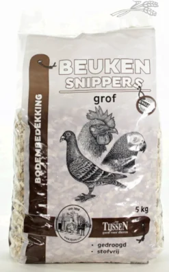 Tijssen – Bodembedekking – Beukensnippers – Grof – Klein – 5KG – 1ST