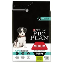 Pro Plan Dog Puppy Medium Breed Sensitive Digestion – Hondenvoer – Lam 3 Kg