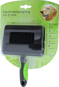 De Boon – Vachtverzorging Hond – Hondenborstel – Slicker – Strong – Maat: Large
