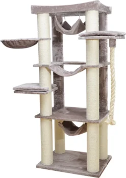 Ebi Krabpaal Cambridge 80x60x197cm Grijs