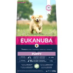 Eukanuba Puppy/Junior Large Breed Lam&Rijst – Hondenvoer – 2.5 Kg