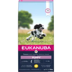 Eukanuba Growing Puppy Medium Breed Kip – Hondenvoer – 15 Kg