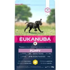 Eukanuba Growing Puppy Large Breed Kip – Hondenvoer – 3 Kg