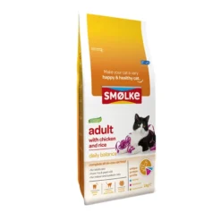 Smolke Cat Adult Kip&Lam&Vis – Kattenvoer – 2 Kg