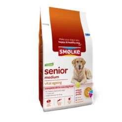Smolke Senior Medium Kip&Lam&Vis – Hondenvoer – 12 Kg