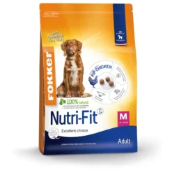 Fokker Dog Nutri-Fit M Kip – Hondenvoer – 2.5 Kg