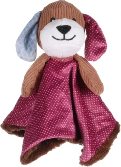 Flamingo – Puppyspeelgoed NILAK Hond – Meerkleurig – 26 X 26 Cm