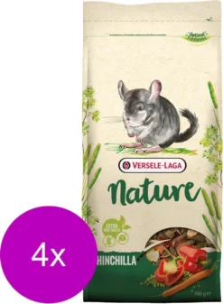 Versele-Laga Nature Chinchilla – Chinchillavoer – 4 X 700 G