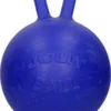 Jolly Pets Jolly Ball – Paarden- En Honden Speelbal Met Appelgeur – Ter Vermaak In De Stal/binnenshuis Of Buiten – Bijtbestendig – Blauw – Ø 20 Cm