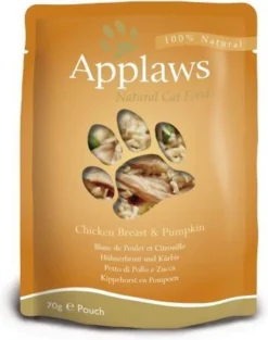 Applaws Cat Pouch Chicken / Pumpkin Kattenvoer 70 Gr