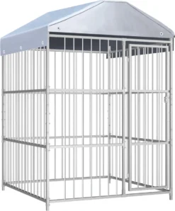 Medina Hondenkennel Voor Buiten Met Dak 150x150x200 Cm