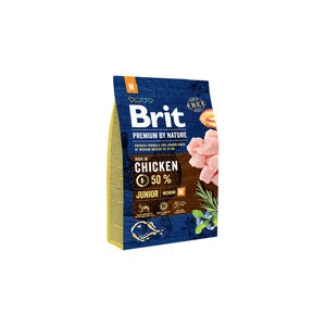 Brit Premium By Nature Junior M Hondenvoer – 3 Kg