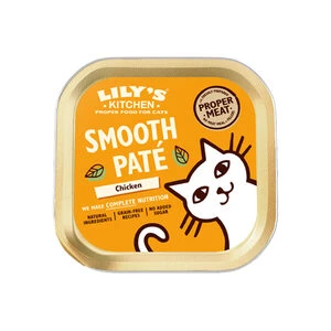Lily’s Kitchen Smooth Paté Kattenvoer – Kuipje – Kip – 19 X 85 G